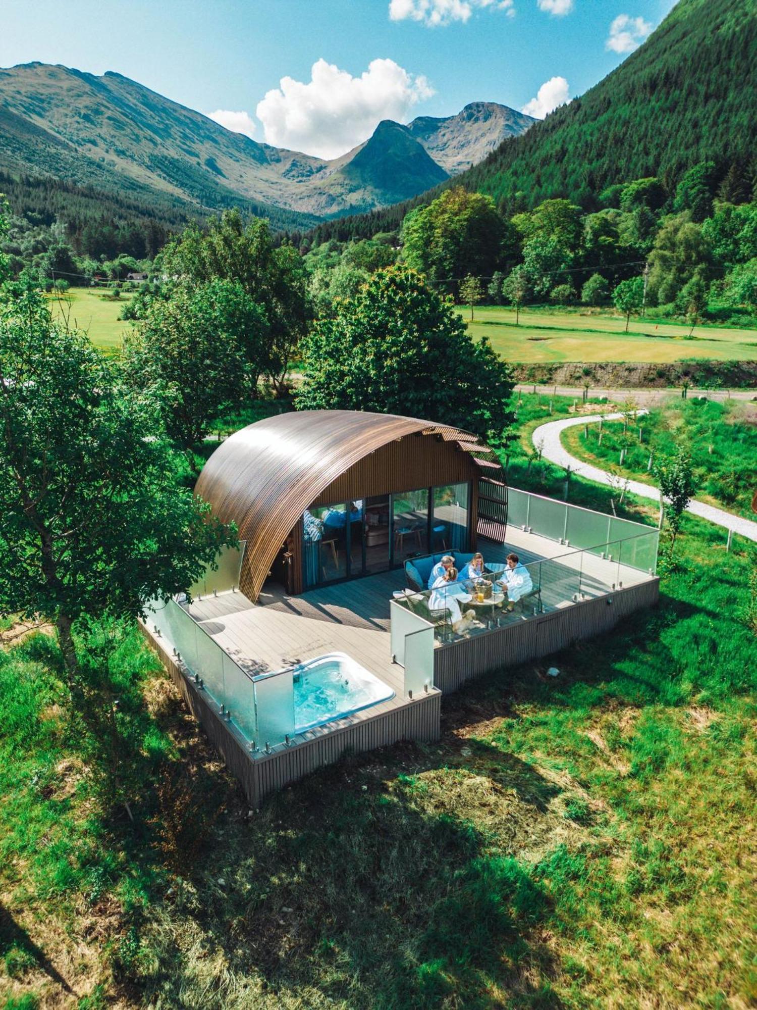 Villa Seabeds - Luxury Lookouts With Hot Tubs à Glencoe Extérieur photo